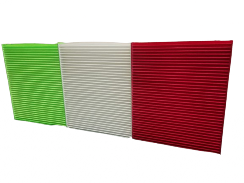 Filtri in fibra pieghettata con tecnologia antibatterica