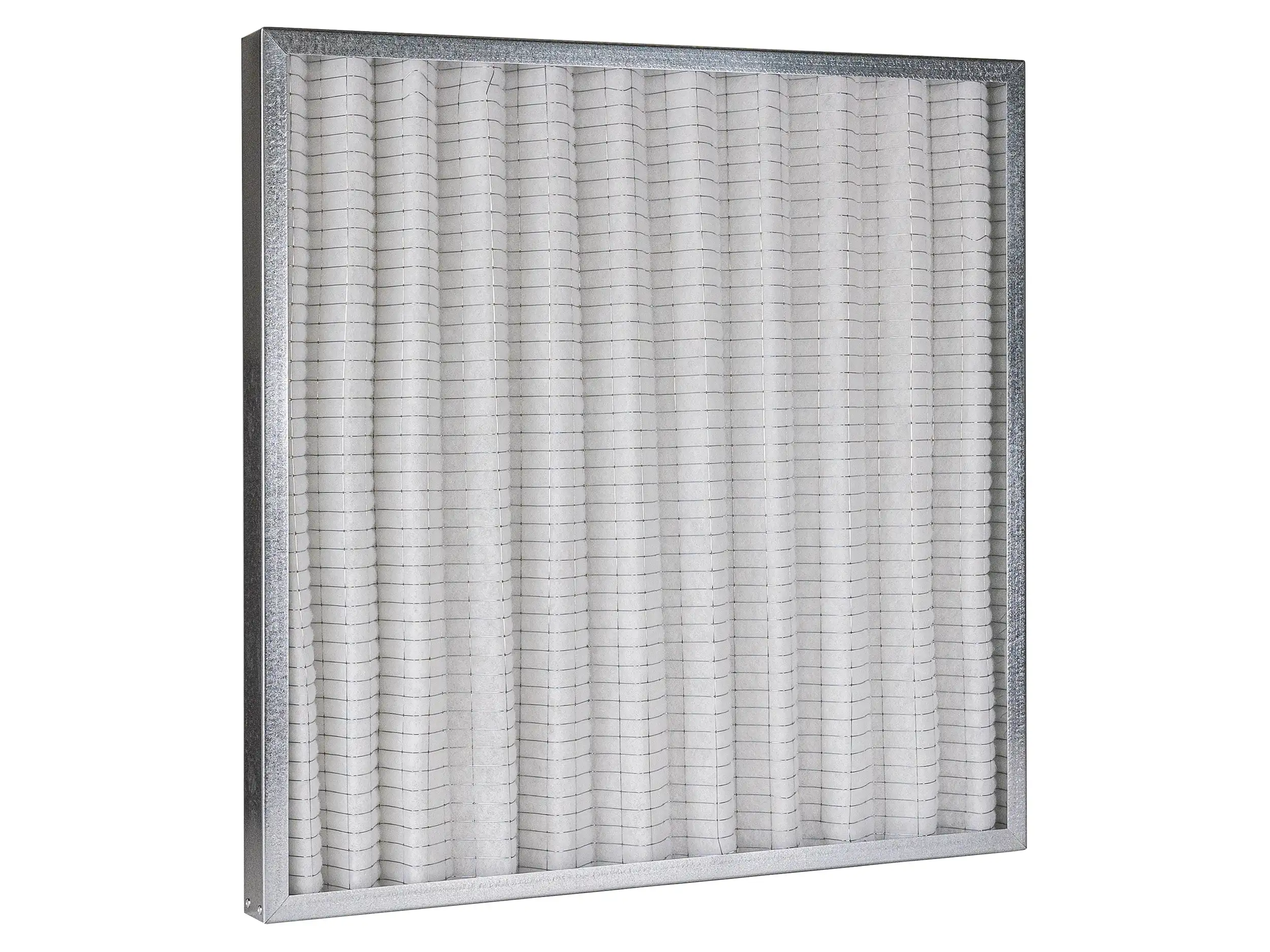 Filtri ondulati con materiale filtrante sintetico