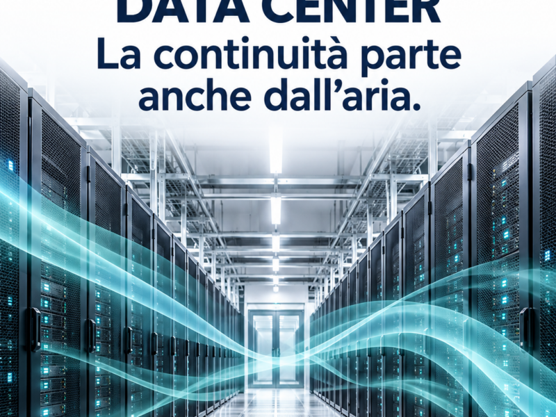 Data center e intelligenza artificiale: la continuit&agrave; operativa passa anche dalla filtrazione dell&rsquo;aria